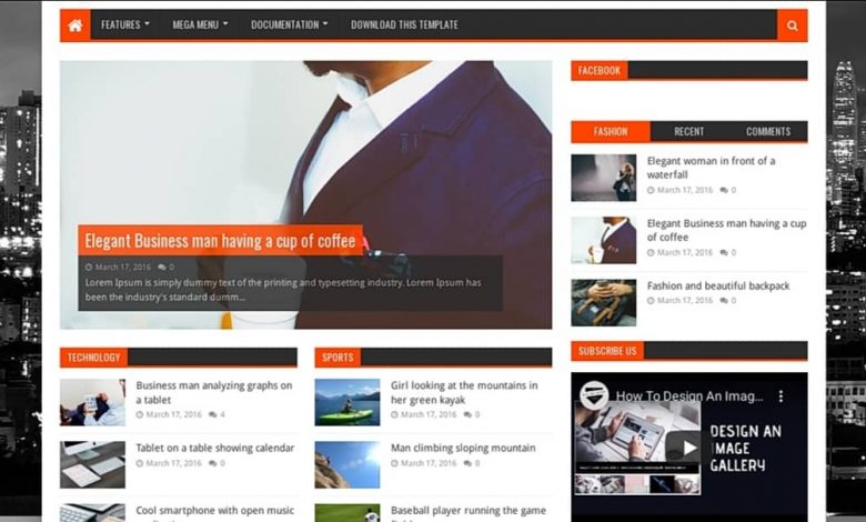 needmag blogger template free download