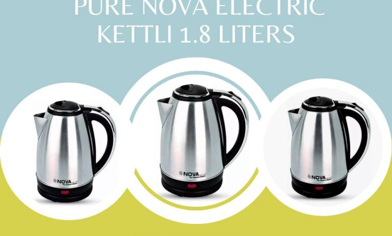 Pure Nova Electric Kettle 1.8 Liter Best Price In Bangladesh.